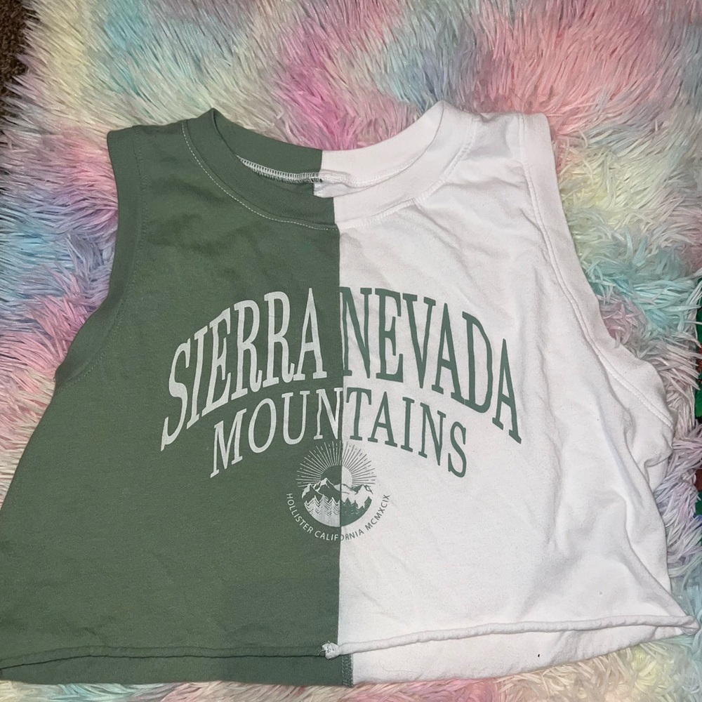 Hollister Crop Top - Size Medium
